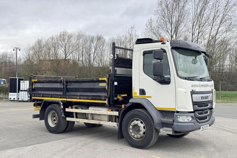 2021 21 plate Euro 6 DAF LF260 18t Insulated Tipper