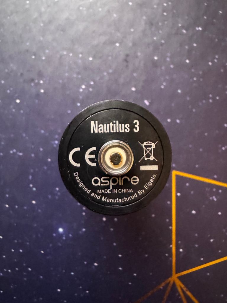 Aspire Nautilus 3 Tank – Black, Good Condition