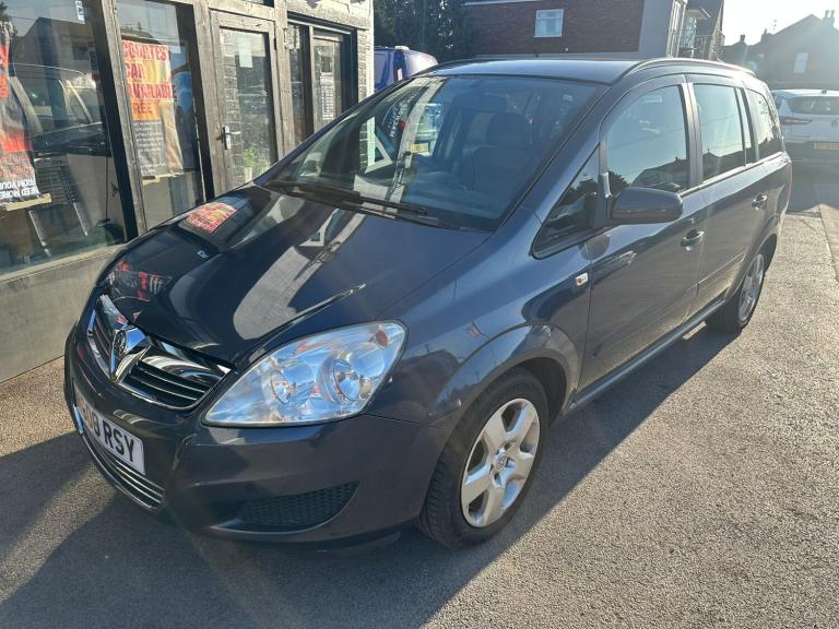 2008 Vauxhall Zafira 1.6i Exclusiv 5dr MPV Petrol Manual