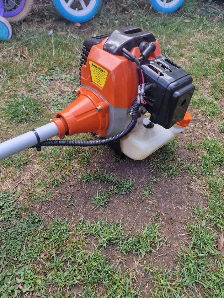Petrol Grass Trimmer / Strimmer – Orange and Black, Good Condition