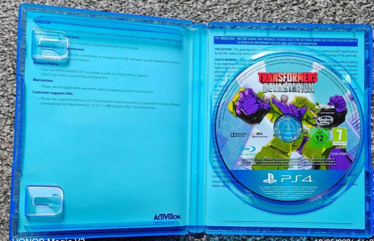 Transformers Devastation PS4 | in Longsight, Manchester | Gumtree