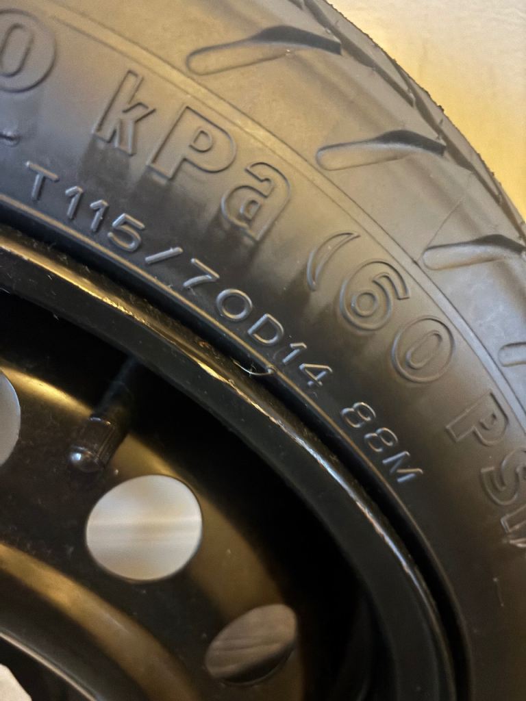 Renault Twingo Space Saver Tyre