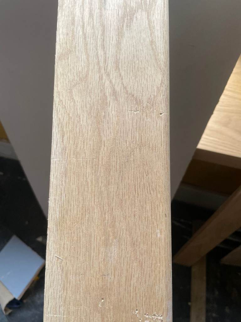 50m 4inch Solid Oak Skirting 