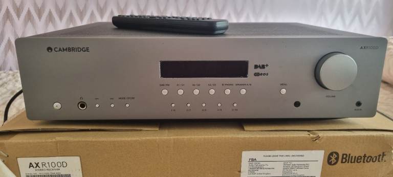 Cambridge Audio AXR100D amplifier