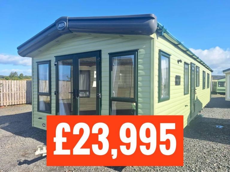 OFF SITE static caravan double glazed & heated 3 bed 40x13 ABI Ambleside