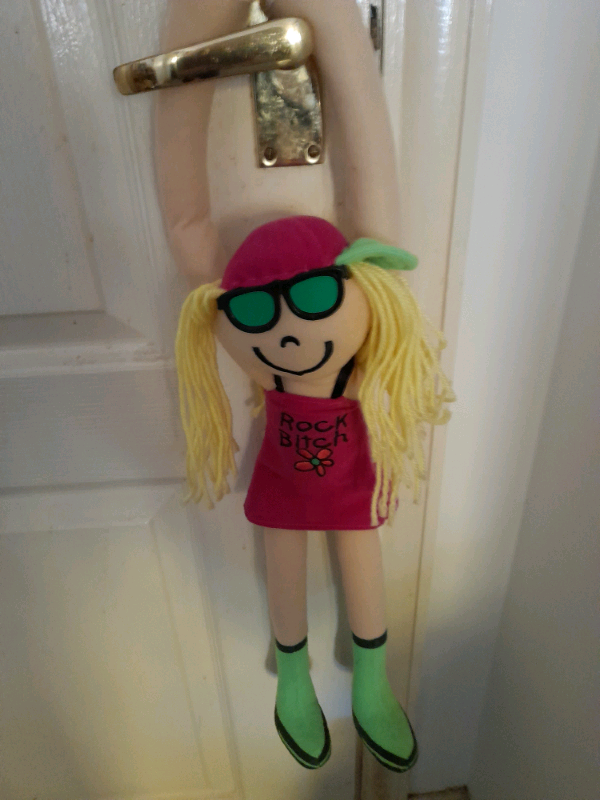 A New Soft Gift Hanging Rock Bitch Doll.