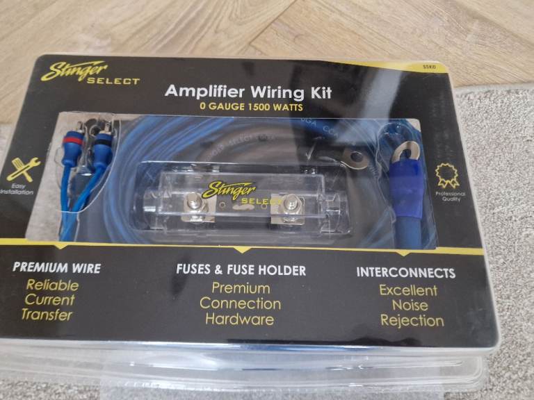 NEW STINGER 0 AWG FULL WIRING KIT