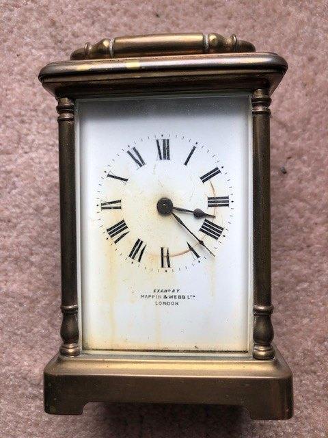 Carriage Clock Mappin & Webb Ltd London