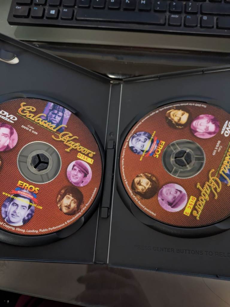  Colossal Kapoors 2 disk 100 Hindi Indian songs from Blockbuster movies DVD