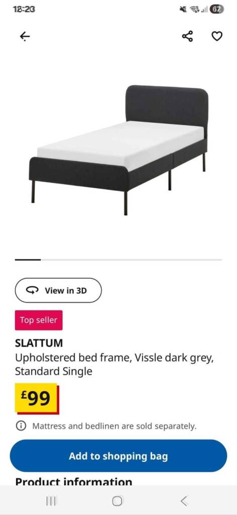 image for Single bed 