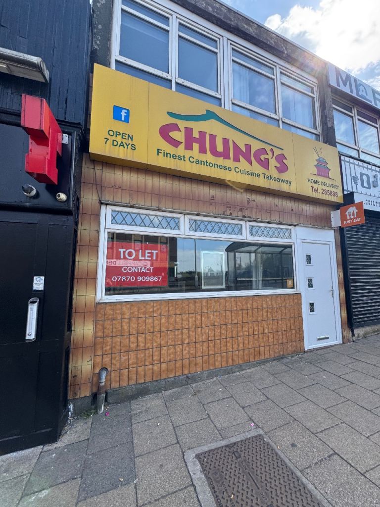 Takeaway To Let in Hamilton Town Center