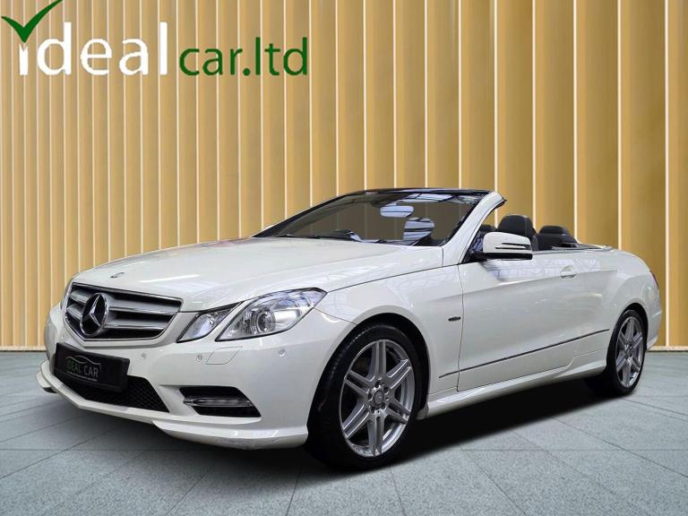  Mercedes-Benz E Class 2.1 E220 CDI BlueEfficiency Sport Cabriolet G-Tronic+ Euro 5 (s/s) 2dr Die...