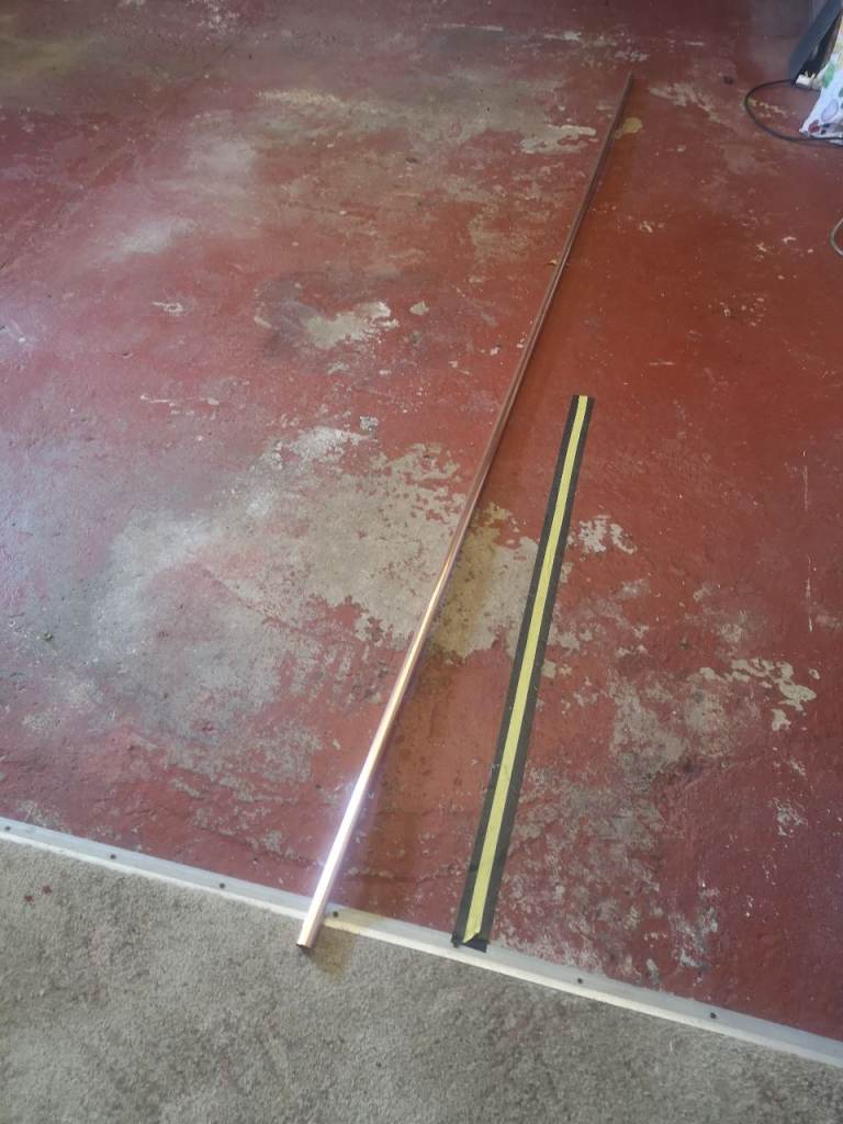 3m length 22mm copper pipe