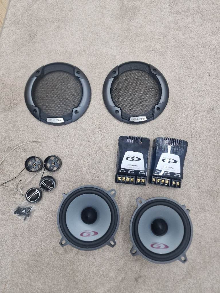 ALPINE SPG-13CS COMPONENT SPEAKERS - 5.25 INCH