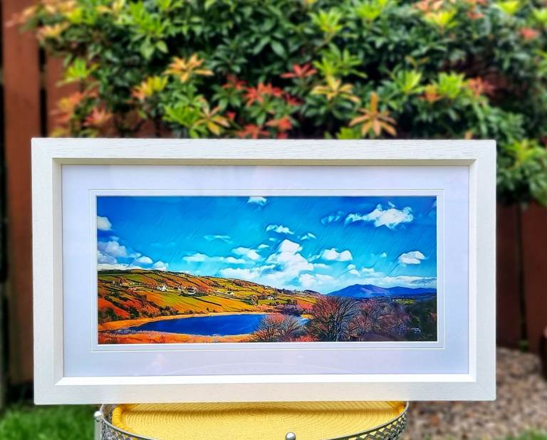 Greenan Lough framed photograph
