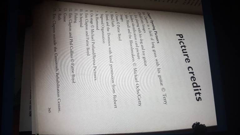 ERIC CLAPTONS AUTOBIOGRAPHY