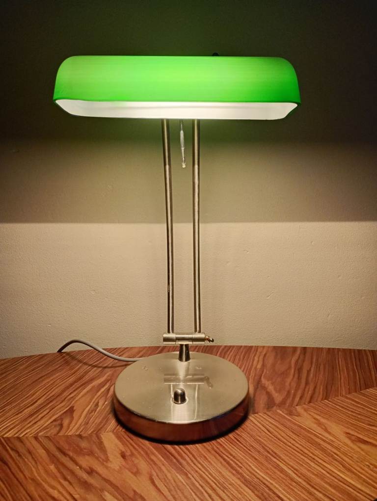 Bankers Lamp TLC Needed