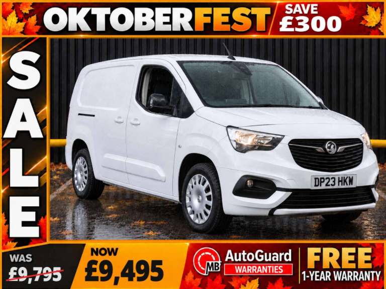 2023 Vauxhall Combo 1.5 Turbo D 2300 Pro Panel Van 6dr Diesel Manual L2 H1 Euro 6 (s/s) (100 ps P...