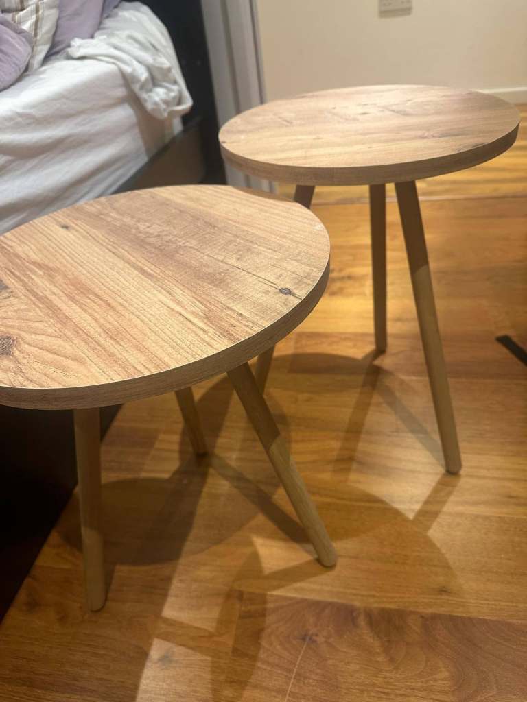 2 x Wooden Tables