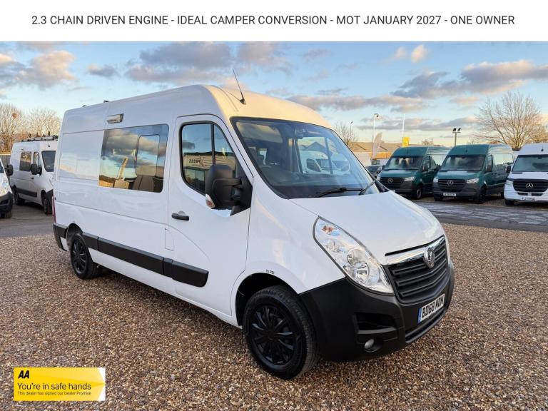 2018 Vauxhall Movano 2.3 CDTi 3500 Panel Van 5dr Diesel Manual FWD L2 H2 Euro 6 (130 ps) Panel Va...