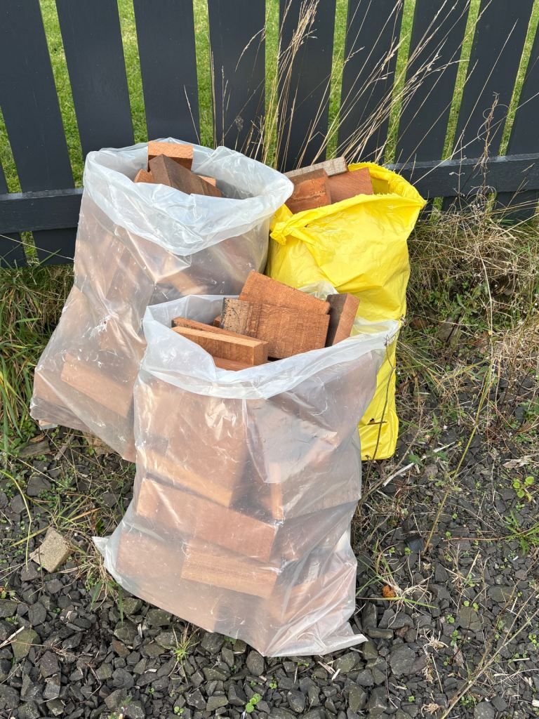 Premium Firewood - Kiln Dried Sapele Offcuts 