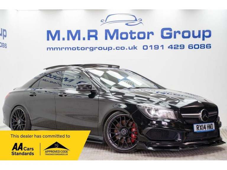 2014 Mercedes-Benz CLA 2.0 CLA45 AMG Coupe 7G-DCT 4MATIC Euro 6 (s/s) 4dr Saloon Petrol Automatic