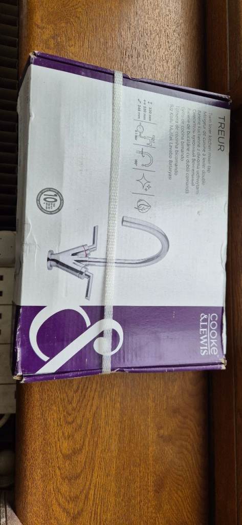 Cooke & Lewis Trelur Kitchen Mixer Tap – New in Box