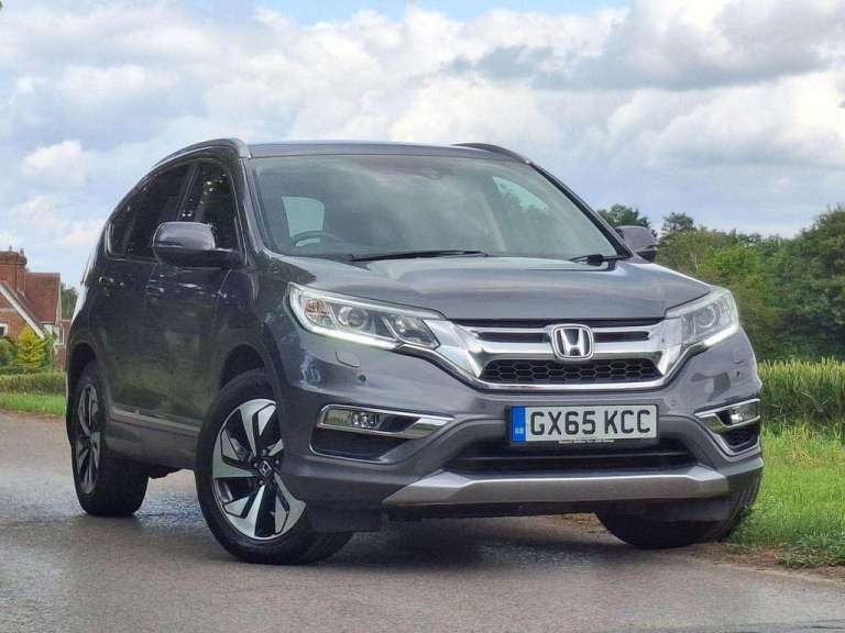 Grey 2015 Honda CR-V 1.6 i-DTEC EX Auto 4WD Euro 6 5dr