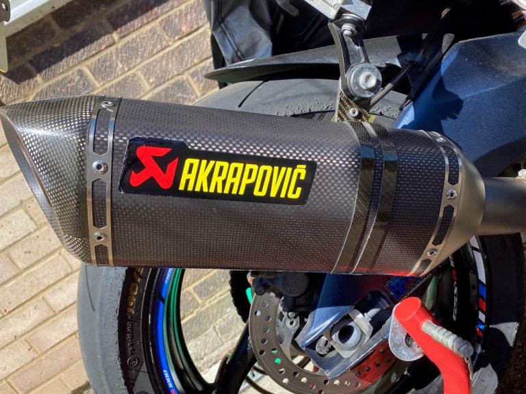 Akrapovic carbon exhaust £500