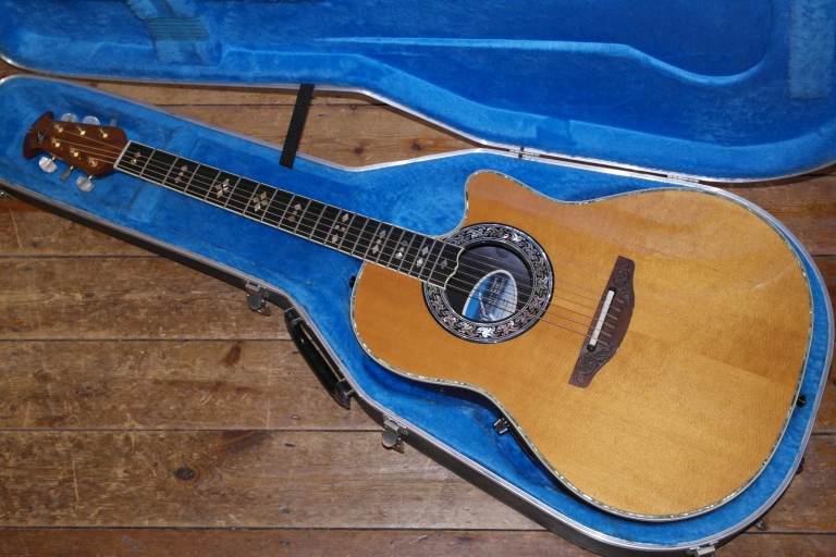 Ovation USA Custom Legend 1869 Electro Acoustic Guitar with Case