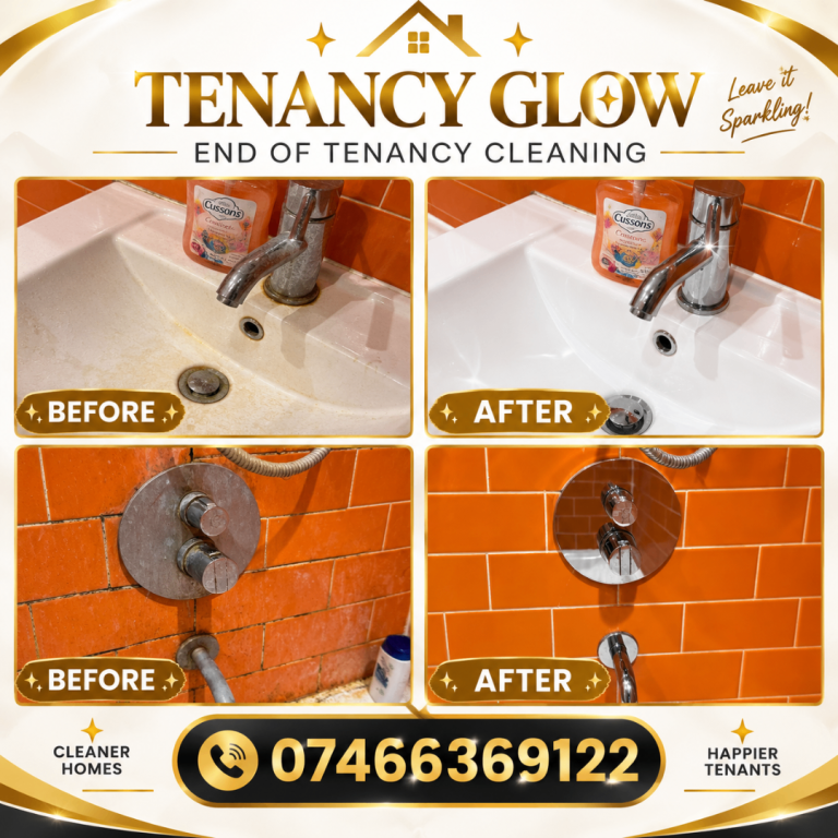 Professional End of tenancy high standards-deep clean after builders cleam