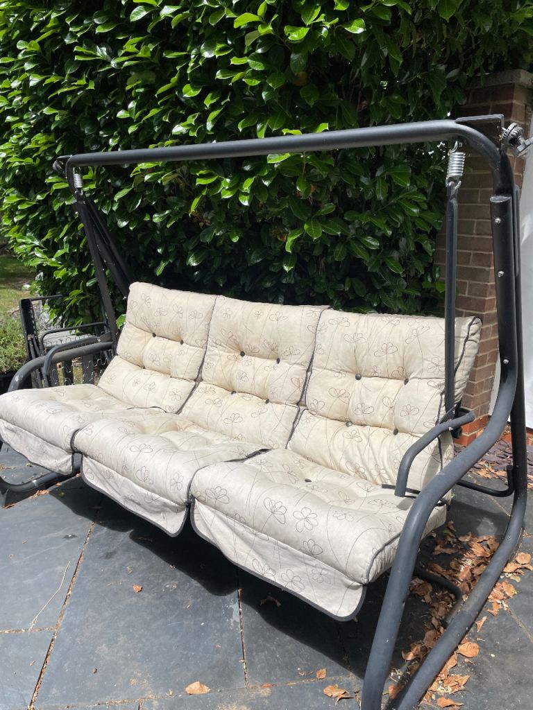 Large Garden Swing Sofa Chair with Cushions
