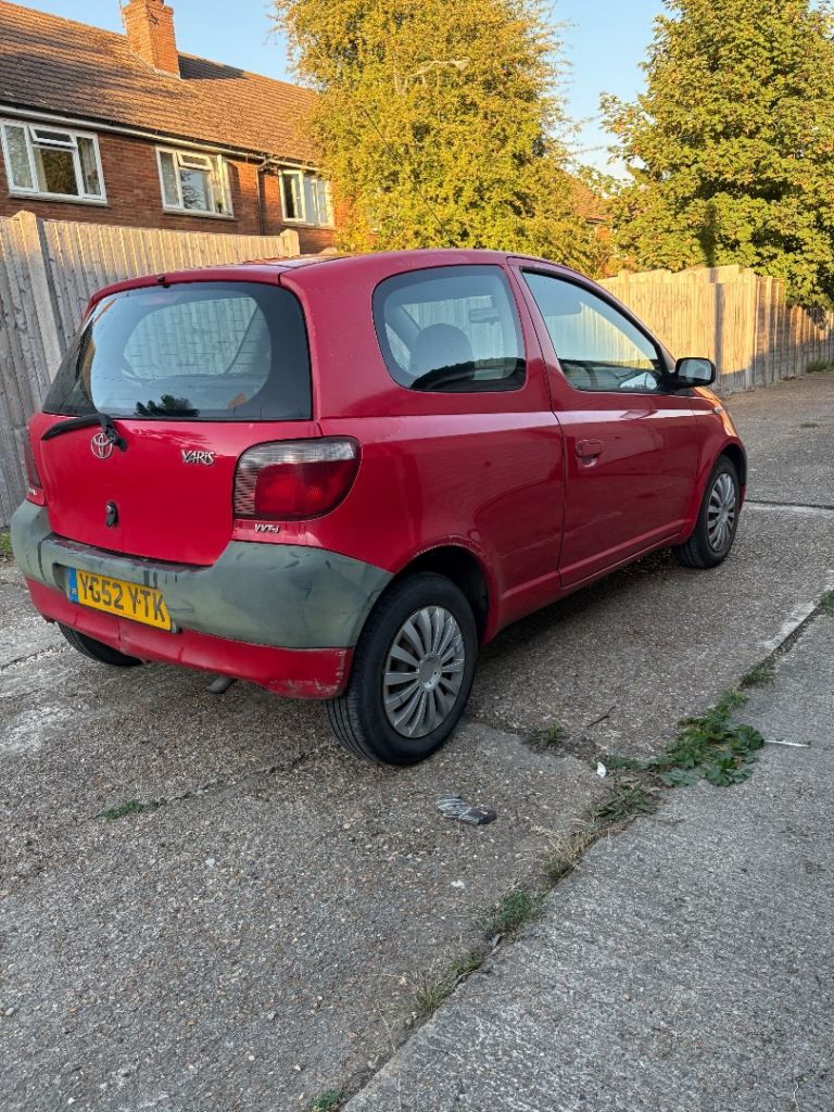 Toyota, YARIS, Hatchback, 2002, Manual, 998 (cc), 3 doors