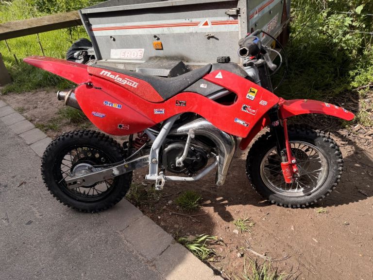 Malaguti 50cc and Chinese 50cc dirt bike 