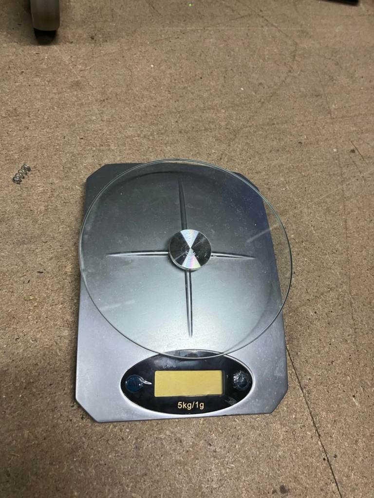 Digital Kitchen Scale – 5kg/1g – Glass Top