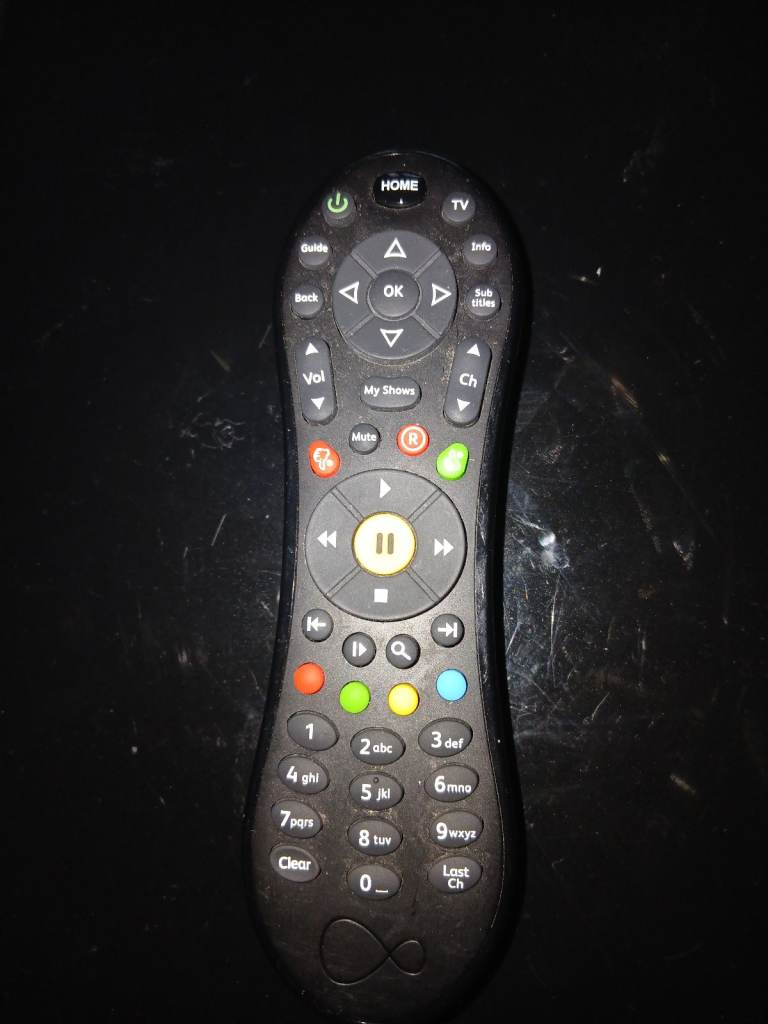VIRGIN MEDIA REMOTE CONTROL 