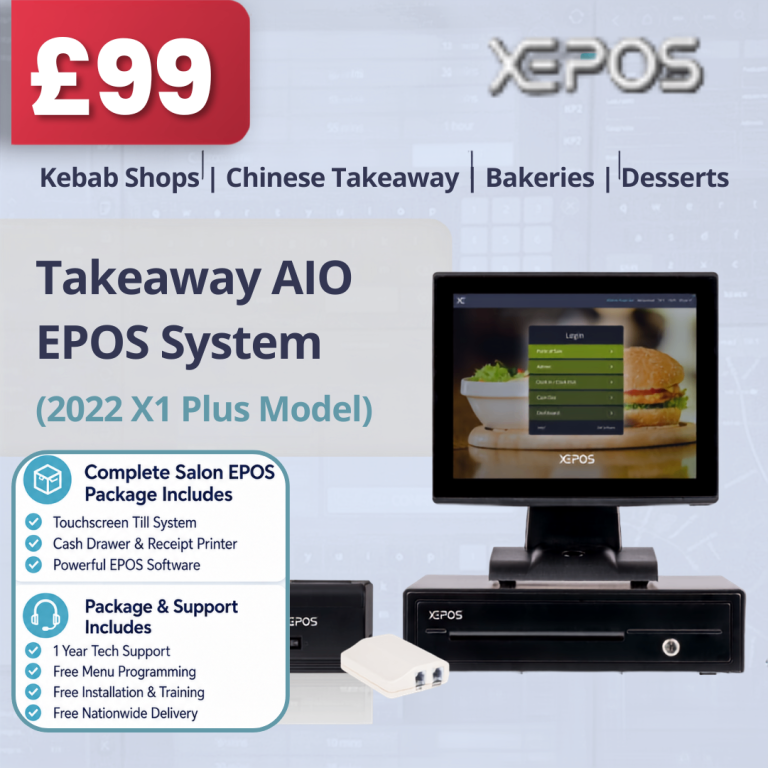 Takeaway AIO EPOS System – Complete package 