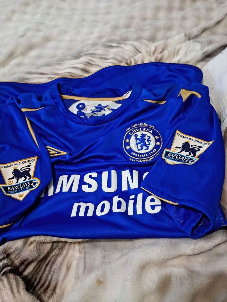 Football Shirt Chelsea 100 year Centenary Shirt