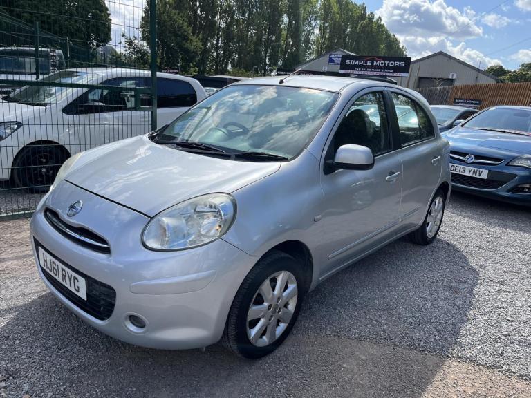 2011 Nissan Micra 1.2 Acenta 5dr CVT HATCHBACK PETROL Automatic
