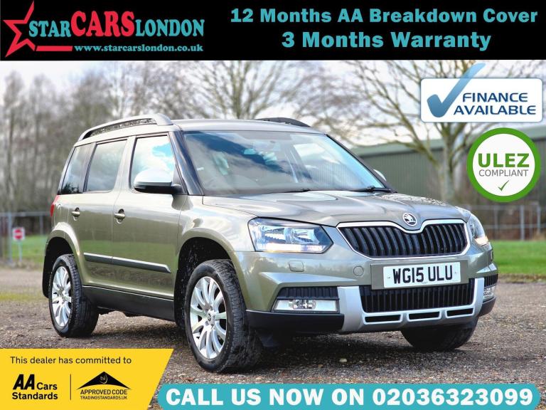 2015 Skoda Yeti 1.2 TSI SE Outdoor DSG Euro 5 5dr HATCHBACK Petrol Automatic