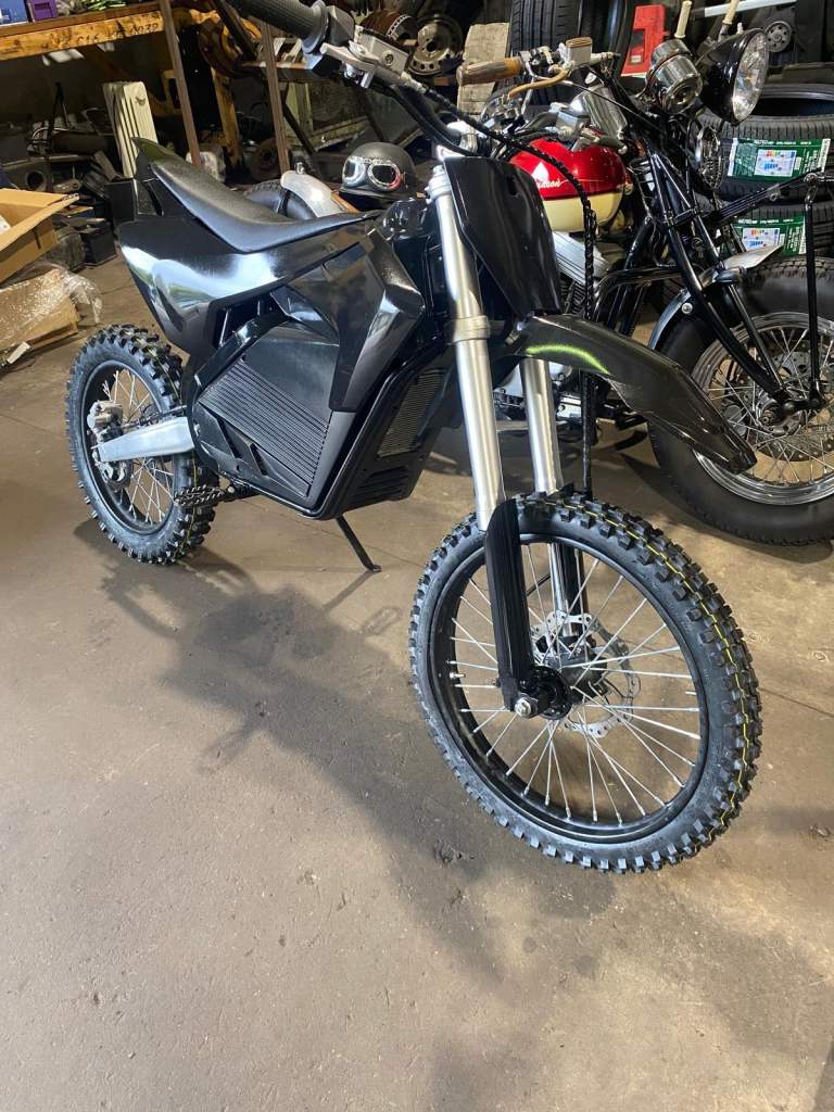 Electric scrambler BRZ 72v