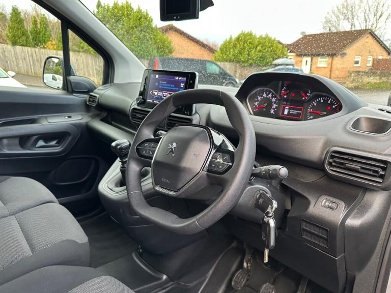 2022 Peugeot Partner 1.5 BlueHDi 1000 Asphalt Premium Standard Panel Van 5dr Diesel Manual SWB E ...