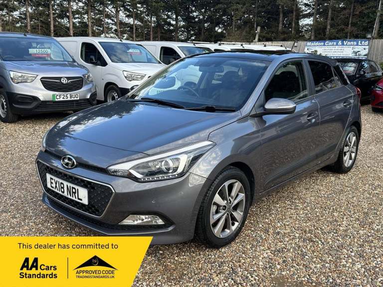2018 Hyundai i20 1.2 Premium SE Nav 5dr HATCHBACK PETROL Manual