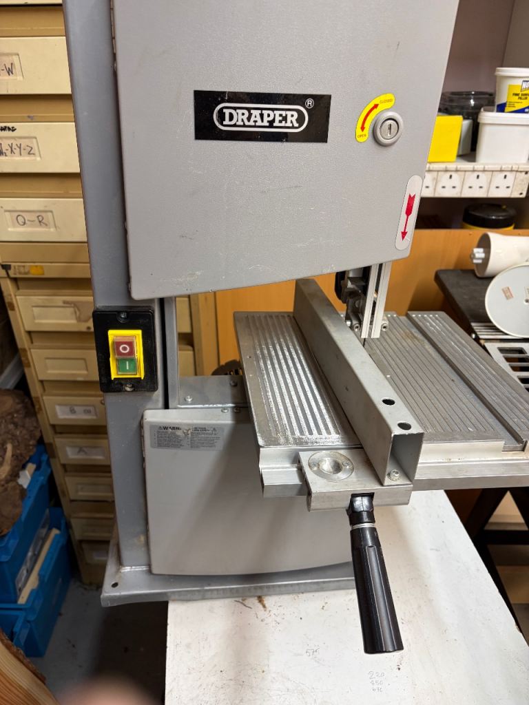 Draper band saw 200mm by 250w