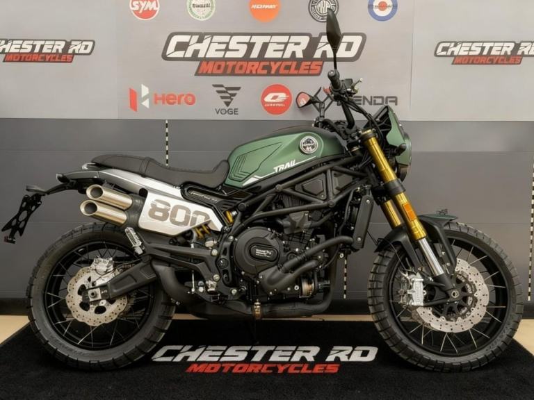 Benelli Leoncino 800 Trail Retro Bike 74 Plate Pre Reg