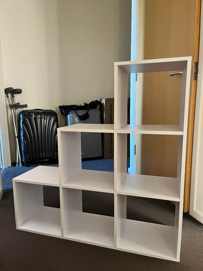 White Cube Storage Unit / Bookcase 