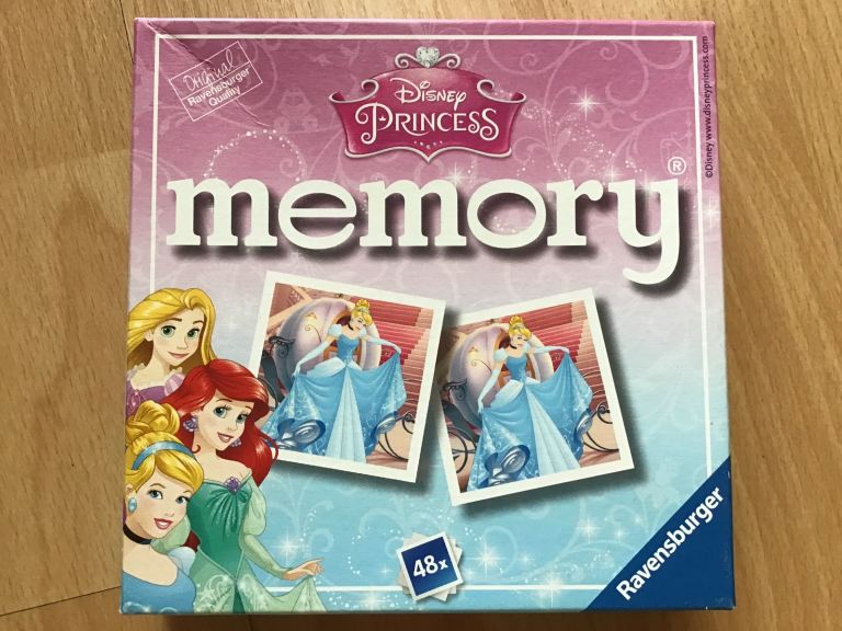 Disney Princess Memory Card Game