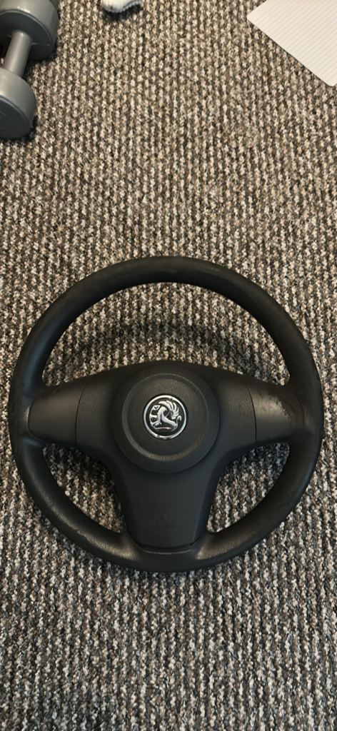 Vauxhall corsa D 2009 steering wheel