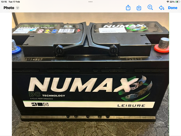 Caravan Leisure Battery