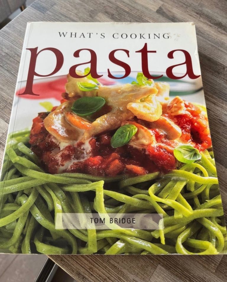 What's cooking pasta book great condition